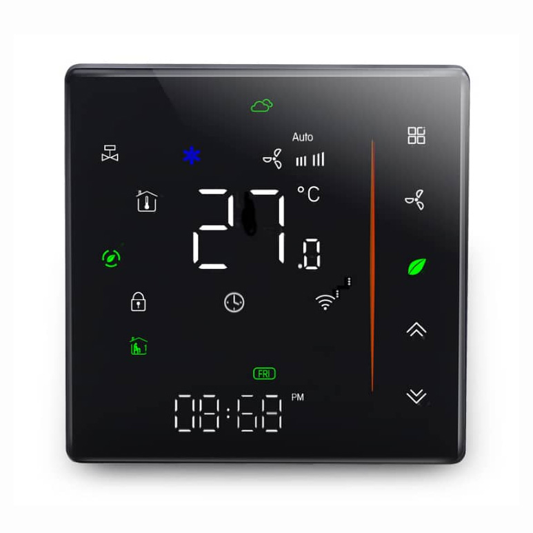 Термостат-контроллер MА206 WI-FI (Черный) для вентиляторов 24V (0..10V)