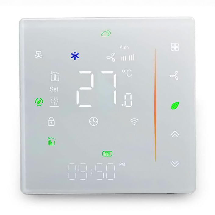 Термостат-контроллер MА206 WI-FI (Белый) для вентиляторов 24V (0..10V)