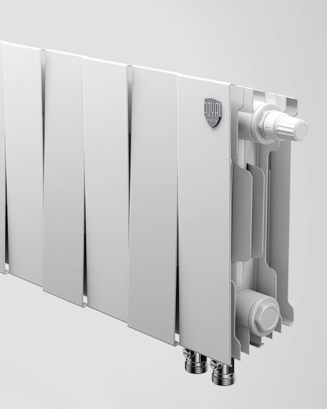 Биметаллический радиатор Royal Thermo PianoForte 200 14 сек. VR80 нижнее 80 мм подключение (Bianco Traffico) Биметаллический радиатор Royal Thermo PianoForte 200 14 сек. VR80 нижнее 80 мм подключение (Bianco Traffico)