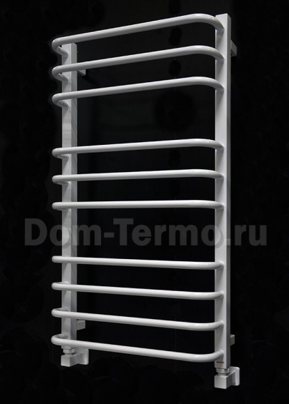 Grota EcoForte (белый матовый RAL 9016) водяные полотенцесушители из нержавеющей стали (выбор размера)