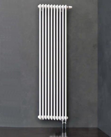 Стальной трубчатый радиатор KZTO RADIATOR Bataria 2-1750 10 сек (НП 50 мм, белый)