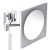 Wasserkraft K-1008 Зеркало с LED-подсветкой, 3-х кратным увеличением (хром)