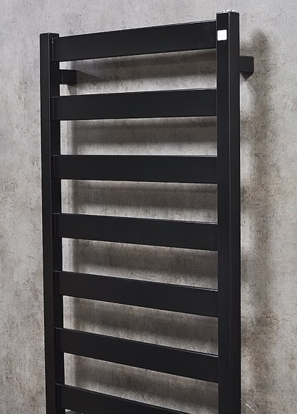 TERMA VIVO 500x910 мм (metallic black) электрический полотенцесушитель