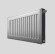 Радиатор стальной панельный Royal Thermo Ventil Compact VC33 - Серый Silver Satin 200 мм (нижнее подключение)