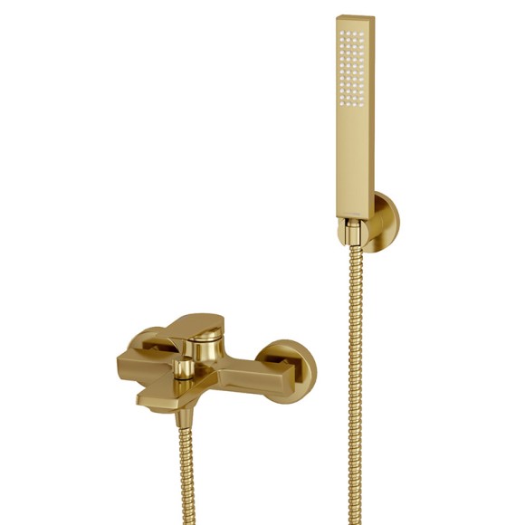 Wasserkraft Aisch 5501 Смеситель для ванны с коротким изливом (матовое золото)