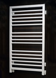 Приоритет PRIOFORM QUADRO-25 530x1000 (белый) водяной полотенцесушитель из нержавеющей стали