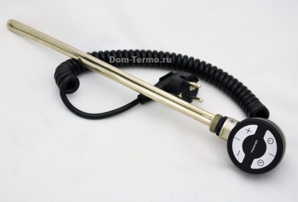 Электро ТЭН TERMA MOA 200-1000 Вт Черный RAL 9005