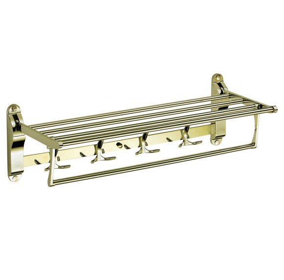 Полка для полотенец откидная 60 см Savol S-06099B (цвет золото) Полка для полотенец откидная 60 см Savol S-06099B (цвет золото)