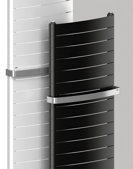 Вертикальный биметаллический дизайн радиатор RIFAR Convex 500 18 сек. нижнее подключение (белый)