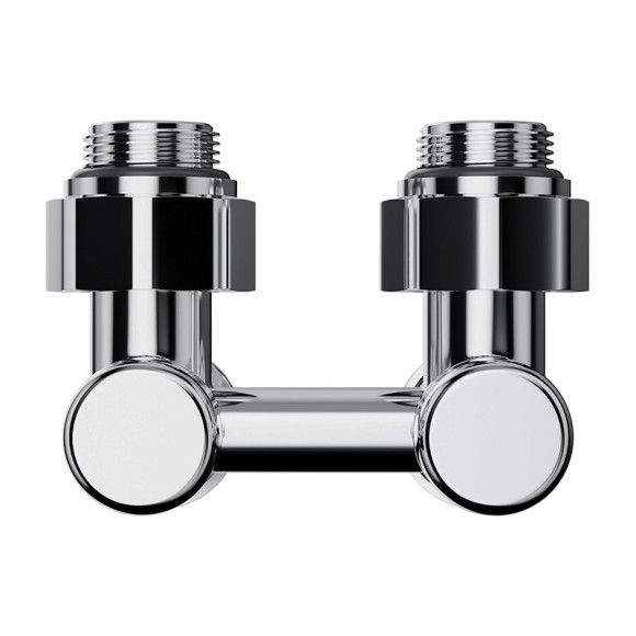 Узел нижнего подключения Royal Thermo Design 1/2"-3/4" Хром (угловой)*