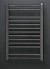 TERMA BONE 500x760 мм (metallic black) электрический полотенцесушитель
