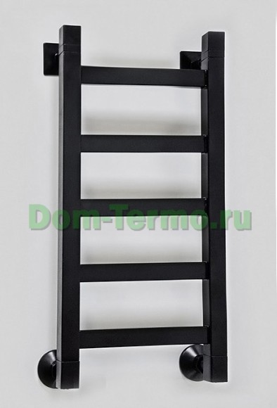 Приоритет PRIOFORM QUADRO-Q1 530x800 (черный) водяной полотенцесушитель из нержавеющей стали