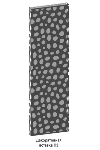 Дизайн-радиатор Varmann Solido с декоративной вставкой 01 выбор размера и цвета Дизайн-радиатор Varmann Solido с декоративной вставкой 01 выбор размера и цвета