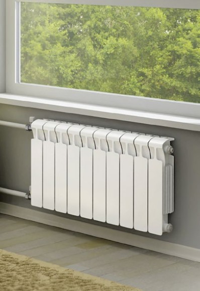 Биметаллический радиатор RIFAR MONOLIT 300 12 сек. боковое подключение (белый) Биметаллический радиатор RIFAR MONOLIT 300 12 сек. боковое подключение (белый)