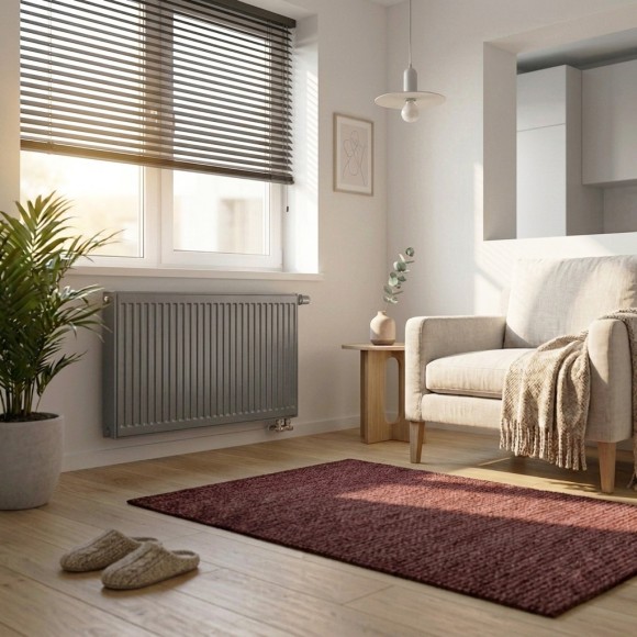 Радиатор стальной панельный Royal Thermo Ventil Compact VC33- Серый Silver Satin 500 мм (нижнее подключение) Радиатор стальной панельный Royal Thermo Ventil Compact VC33- Серый Silver Satin 500 мм (нижнее подключение)
