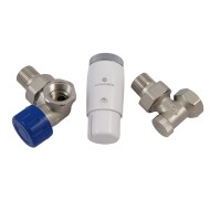Комплект трехосевой левый, никель SCHLOSSER DN15 GZ1/2 X GW1/2 с головкой Мини M30x1,5 Комплект трехосевой левый, никель SCHLOSSER DN15 GZ1/2 X GW1/2 с головкой Мини M30x1,5