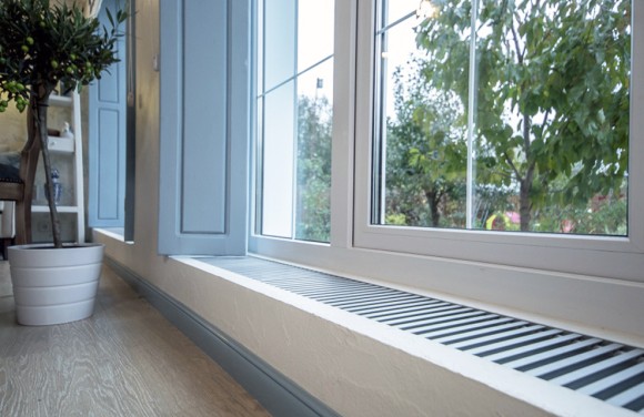 Внутрипольный конвектор Savva KV 380х80 (выбор длины и цвета решетки тип 2002)