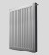 Радиатор стальной панельный Royal Thermo Ventil Compact VC33- Серый Silver Satin 600 мм (нижнее подключение)