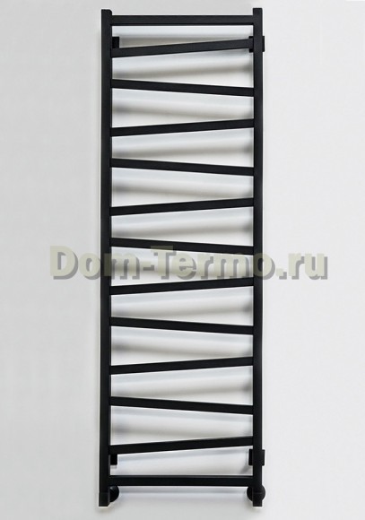 Приоритет PRIOFORM QUADRO ZIGZAG QZ1 черные водяные полотенцесушители из нержавеющей стали (30х15)