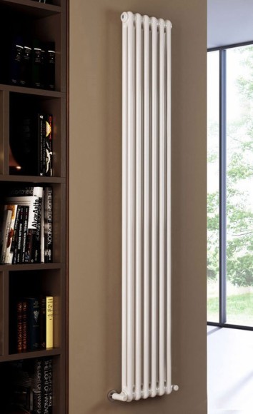 Стальной трубчатый радиатор KZTO RADIATOR Bataria 2-1750 6 сек (БП, белый)