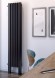 Радиатор стальной трубчатый LOTEN DT N 1750 6 сек. (НП центр., черный RAL 9005)