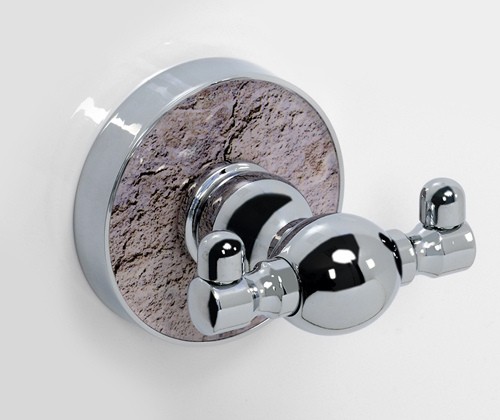Wasserkraft Nau K-7723D Крючок двойной (хром)