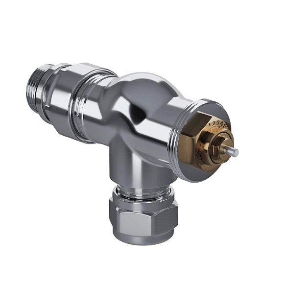 Набор термостатический осевой Royal Thermo Design Pro 15мм М30х1,5 (Хром)* Набор термостатический осевой Royal Thermo Design Pro 15мм М30х1,5 (Хром)*