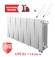 Биметаллический радиатор Royal Thermo PianoForte 300 12 сек. VR80 нижнее 80 мм подключение (Bianco Traffico)