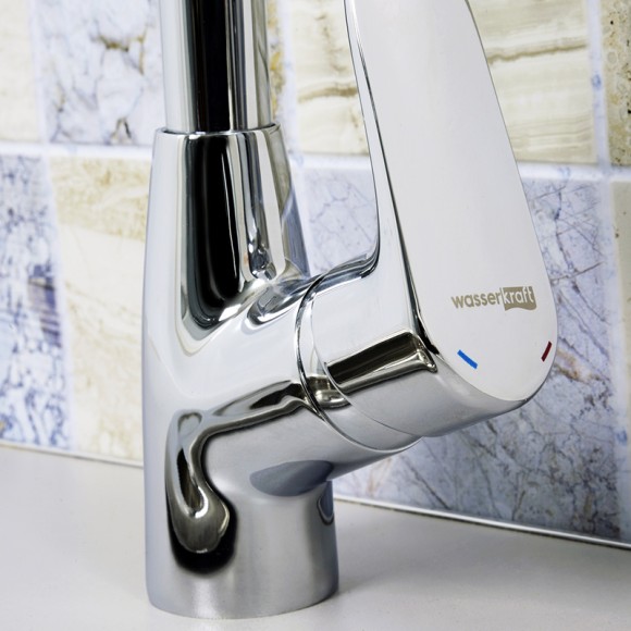 Wasserkraft Vils 5607 Смеситель для кухни (хром) Wasserkraft Vils 5607 Смеситель для кухни (хром)