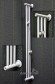 Приоритет PRIOFORM Мини 3 (Хорда) 175x1230 (белый) водяной полотенцесушитель из нержавеющей стали