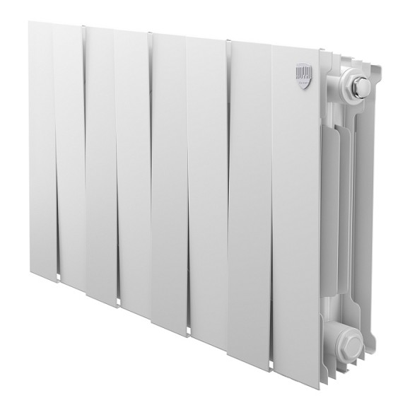 Биметаллический радиатор Royal Thermo PianoForte 300 8 сек. боковое подключение (Bianco Traffico) Биметаллический радиатор Royal Thermo PianoForte 300 8 сек. боковое подключение (Bianco Traffico)