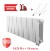 Биметаллический радиатор Royal Thermo PianoForte 300 14 сек. VR80 нижнее 80 мм подключение (Bianco Traffico)