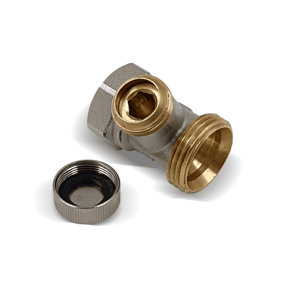 Запорный клапан Primoclima Armature прямой ВР-НР 1/2"х3/4" без хвостовика (никель) Запорный клапан Primoclima Armature прямой ВР-НР 1/2"х3/4" без хвостовика (никель)