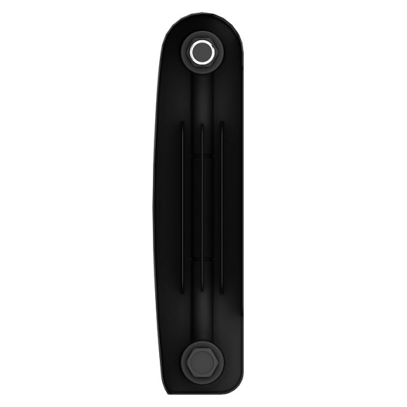 Биметаллический радиатор Royal Thermo Eclipse 300 10 сек. боковое подключение (черный)