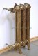 Чугунные Ретро радиаторы, Iron Lion Azalia 660/500, под старину, классика, состаренная бронза, Китай, фото