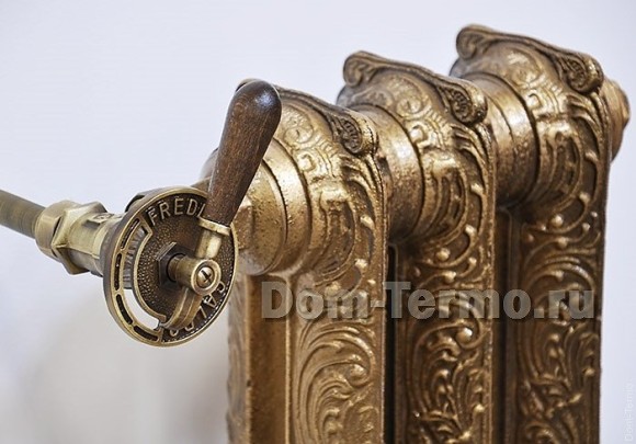 Чугунные Ретро радиаторы, Iron Lion Azalia 660/500, под старину, классика, состаренная бронза, Китай, фото