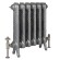 Чугунные Ретро радиаторы, Iron Lion Azalia 660/500, под старину, классика, серый чугун, Китай, фото