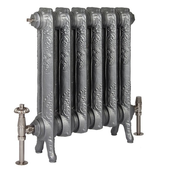 Чугунные Ретро радиаторы, Iron Lion Azalia 660/500, под старину, классика, серый чугун, Китай, фото