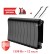 Биметаллический радиатор Royal Thermo Infinity 300 10 сек. боковое подключение (Noir Sable)