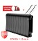 Биметаллический радиатор Royal Thermo Infinity 300 10 сек. боковое подключение (Noir Sable)