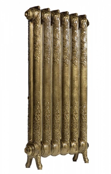 Чугунные Ретро радиаторы, Iron Lion Azalia 950-790, под старину, классика, состаренная бронза, Китай, фото
