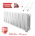 Биметаллический радиатор Royal Thermo PianoForte 300 16 сек. VR80 нижнее 80 мм подключение (Bianco Traffico)