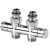 (0692) Узел прямой SR Rubinetterie Tondera 50 мм запорный 1/2"х3/4" Е (хром)