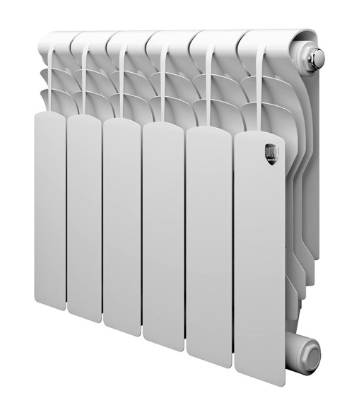 Биметаллический радиатор Радиатор Royal Thermo Revolution Bimetall 350 8 сек. боковое подключение (Белый)