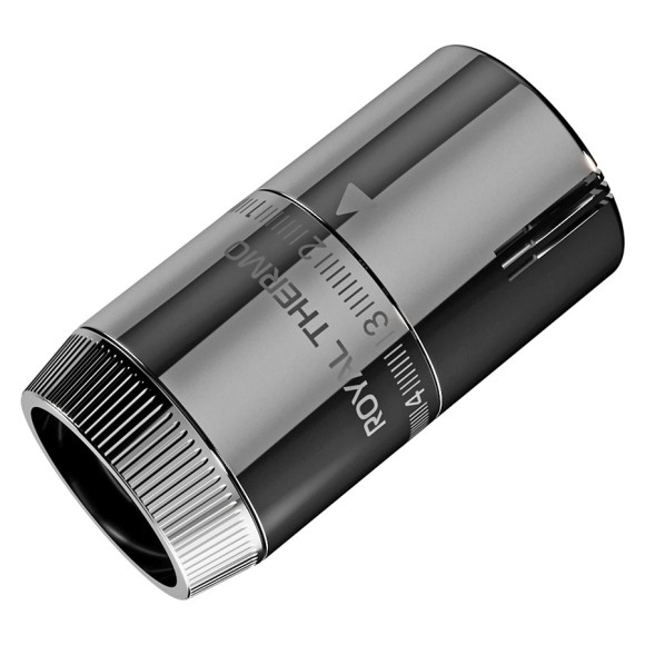 Термоголовка жидкостная Royal Thermo Design М30х1,5 (хром)*