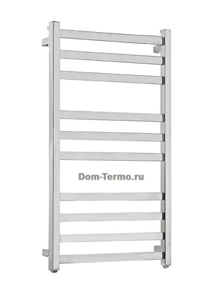 GROTA Vento 530*900мм, Полотенцесушитель Грота, водяной, электрический, хром, белый, дизайн радиатор из нержавеющей стали, дизайнерские полотенцесушители фото, комплект уголков квадрат для подключения водяного полотенцесушителя