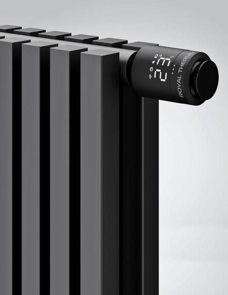 Стальной трубчатый радиатор Royal Thermo Shift Q30 VC2180 8 сек (Нижнее подключение) черный RAL 9005 Стальной трубчатый радиатор Royal Thermo Shift Q30 VC2180 8 сек (Нижнее подключение) черный RAL 9005