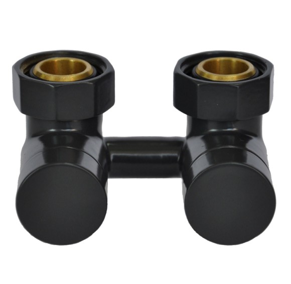 Узел подключения угловой G 3/4 x 3/4 D=50 MM EURO KONUS (выбор цвета)
