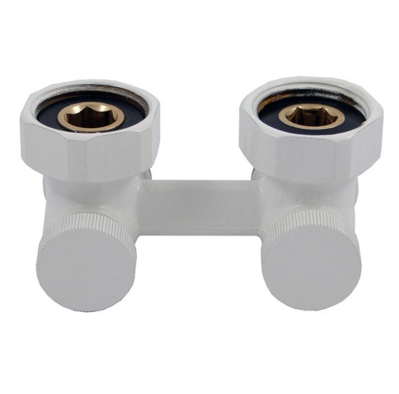 Узел подключения угловой G 3/4 x 3/4 D=50 MM EURO KONUS (выбор цвета)