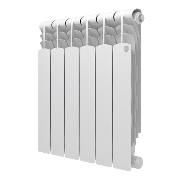 Биметаллический радиатор Радиатор Royal Thermo Revolution Bimetall 500 6 сек. боковое подключение (Белый) Биметаллический радиатор Радиатор Royal Thermo Revolution Bimetall 500 6 сек. боковое подключение (Белый)